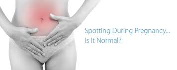 The difference between spotting and bleeding while pregnant usually comes down to the shade of the blood and the amount. Spotting During Pregnancy Is It Normal Ultrasound Dimensions