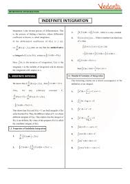 While formats vary for tables of contents, the important information remains the same. Class 12 Maths Revision Notes For Integrals Of Chapter 7