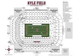 15 Kyle Field Seating Chart Football Ticket Texas A M
