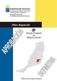 AVANCE DEL PE PP MALPAIS GRANDE. INTRODUCCIN. MEMORIA INFORMATIVA. MEDIO  FSICO