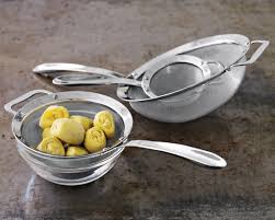 Savor the good life with cuisinart's cookware! All Clad 3 Piece Stainless Steel Strainer Set Williams Sonoma
