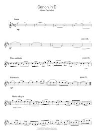 Full length, 4 to 5 minutes. Canon In D Sheet Music Johann Pachelbel Flute Solo