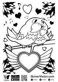 Select your app and choose from our range of packs. The Library Voice Augmented Reality Quiver Coloring Sheets Are A Hit On Valentine S Day