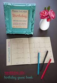 How To Make A Birthday Calendar Guest Book Guestbook Birthday Free Wedding Cards Wedding Cards