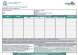 This leave planner template is a great free way to get started with tracking absences. Annual Leave Record Template 1016 Annual Leave Employment