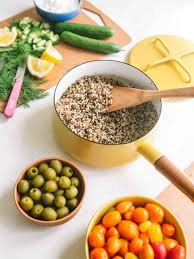 Mediterranean Greek Power Bowls College Housewife