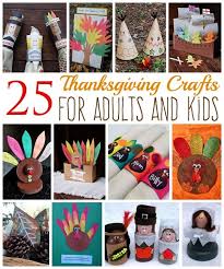 Thanksgiving craft ideas for kids. Thanksgiving Crafts A Compilation Of 25 Adults And Kids Crafts