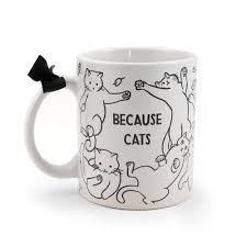 Underground Toys Because Cats Coffee Mug Cat Coffee Mug Cat Coffee Mugs