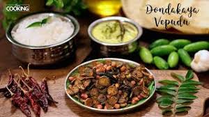 0 persons published date : Dondakaya Vepudu Tindora Fry Ivy Gourd Stir Fry Dondakaya Fry Side Dish Recipes Youtube