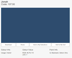 Wattyl Jonah Value Painting Color Swatches Blue Bedroom