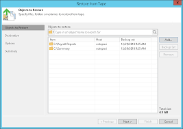 Step 2. Choose Files To Restore - User Guide For Microsoft Hyper-V
