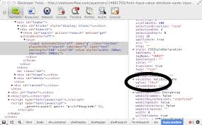 Html Input Value Attribute Same Input Apparently Different Results Stack Overflow