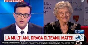 Ce I A Spus Draga Olteanu Matei Lui Mihai Gadea La Antena 3 Stiri De Ultima Ora Ultimele Stiri Din Romania Breaking News
