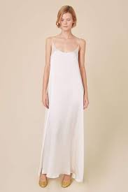 Mansur Gavriel Silk Charmeuse Flowy Slip Dress Cream Sponsored Affiliate Silk Charmeuse Mansur In 2020 Dresses Silk Charmeuse Slip Dress