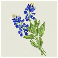 Made in full cross stitches. Bluebonnet Designs For Embroidery Machines Embroiderydesigns Com