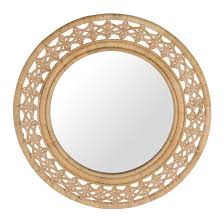 Choose a decorative wall mirror, framed mirror, or starburst mirror for the living room. Tulley Round Rattan Mirror Reviews Birch Lane