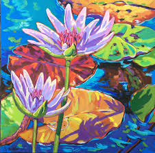 Fomcore lily pad from officescapes schools. Winter Lily Pads Art Sally C Evans Fine Art
