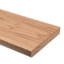 Solid Oak Stair Tread Pencil Round 1 Metre