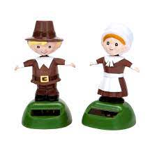 Bulk Plastic Solar Powered Dancing Pilgrims 4 At Dollartree Com Solar Powered Toys Dancing Toys Solar Power