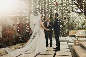 Stunning Destination Mexico Wedding Ceremony Set Up With Hanging White Florals At Belmond Maroma Res Mexico Wedding Wedding Ceremony Destination Wedding Mexico
