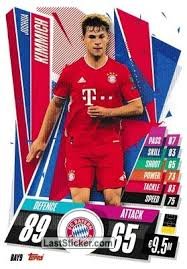Joshua kimmich has 10 assists after 34 match days in the season 2020/2021. Card Bay9 Joshua Kimmich Topps Uefa Champions League 2020 2021 Match Attax Laststicker Com