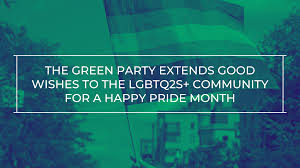 Annamie paul in toronto regent park during the 2019 federal election. The Green Party Extends Good Wishes To The Lgbtq2s Community For A Happy Pride Month