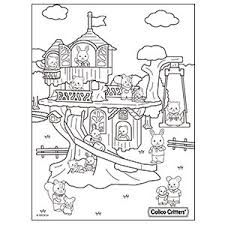 Even though coloring in is a great hobby when you are by yourself, you can also do it with friends as a social activity. Coloring Calico Critters
