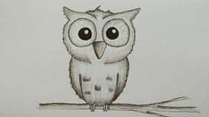 Burung hantu lukisan hitam dan putih beli murah burung hantu lukisan. Cara Menggambar Burung Hantu How To Draw An Owl Youtube