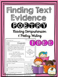 How To Get Kids To Love Poetry Mrs Thompson S Treasures Poetry Reading Comprehension Poetry For Kids Poetry Lessons