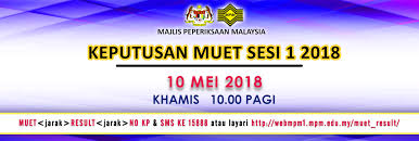 Tarikh keputusan muet sesi 2 2020. Keputusan Muet Sesi 1 Akan Diumumkan Pada 10 Mei 2018