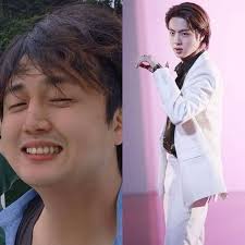 Netter ramai berkomentar, kim dong hee sangatlah mirip dengan jin bts. Bts Jin S Elder Brother Kim Seok Jung Changes His Insta Profile Name To Kim Butter Daddy Making Fans Heart Melt