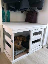 Diy hundebox wohnung design holzverkleidung trautes heim neues zuhause haus ideen design für zuhause produktdesign house of turquoise 21 stylish dog crates i am in the process of redecorating our living room, and the changes i've made haven't left a great place to store our dogs' crates. Hundebox Holzbox Weiss Kennel Shabby Chic Landhaus In Schleswig Holstein Kaltenkirchen Ebay Kleinanzeigen Hundebox Hundezimmer Wohnung Schlafzimmer