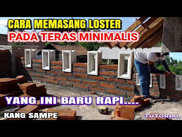 Ketiga letak teras tersebut memiliki fungsi tersendiri, sehingga dalam rumah berlahan terbatas umumnya memang hanya memiliki teras depan. Cara Memasang Loster Pada Teras Minimalis Bisa Rapi Youtube