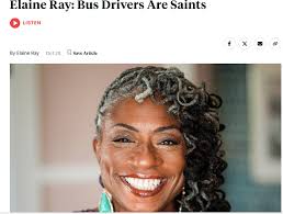 Shout-out to bus drivers