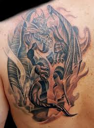 Medieval dragon tattoos for men. Female Shoulder Tattoos Dragon Novocom Top