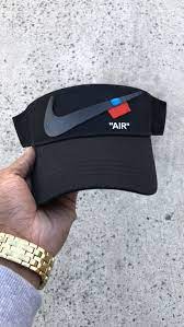 Custom Off White Visor White Visor Off White Visor