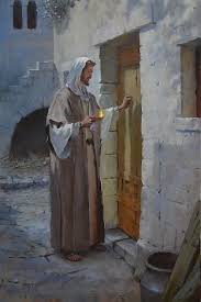 Behold I Stand At The Door And Knock Jesus Art Biblical Art Christian Art