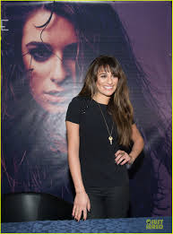 Lea Michele Wears Key Around Her Neck at 'Louder' Album Signing!: Photo  3065518