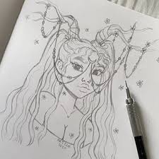 Chloe Art Cgi Instagram Photos And Videos Cartoon Art Styles Line Art Drawings Art Drawings