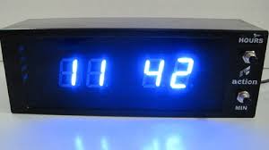 Buy blue led clock and get the best deals at the lowest prices on ebay! Digital Clocks Action 4 Digit 1 Inch High Blue Led Clock Retailer From Coimbatore