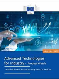 Product Watch Report Solid State Lithium Ion Batteries Ssb For Electric Vehicles Advanced Technologies For Industry