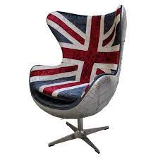 Contemporary couch and loveseat set union jack fabric sturdy construction set includes sofa and loveseat matching chair and ottoman is also available dimensions: Union Jack Chair Armchair Velvet