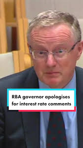 Reserve Bank governor Philip Lowe has apologised to the thousands of  Australians who took out mortgages expecting interest rates to stay  unchanged until 2024, saying the economy recovered much quicker ...