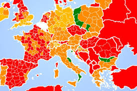 Karta europe drzave i glavni gradovi karta. Karta Zarazenih Europe U Borbi Protiv Virusa Dvije Hrvatske Regije Su MeÄ'u Najboljima 24sata