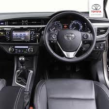 Feels Like Coming Home Experience The Luxurious Interior Of The Toyota Corolla 1 8 Prestige With Multi Information D Prestige Car Leather Seat Luxury Interior