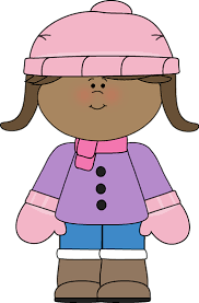 Stack of books clipart 18. Little Girl Dressed For Winter Clip Art Little Girl Dressed For Winter Image Clip Art Kids Clipart Illustrations Kids