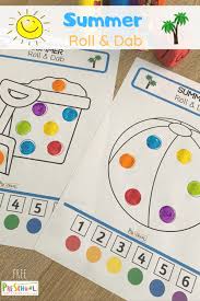 Click through to download yours today! Free Do A Dot Printables Summer