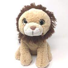 Plush 11 Lion Stuffed Animal Toy By Das Companies Brown Large Eyes Dascompanies Plush Stuffed Animals Pet Toys Animals