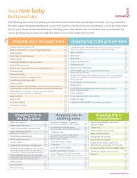 Tool Free Printable New Baby Shopping List I Guess This Will Be Handy Next Time I Shop For A Baby New Baby Products Baby Shopping List New Baby Shopping List
