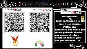 Qr codes / códigos qr. Terminado Code Qr Victini Shaymin Pokemon Xy Oras Youtube